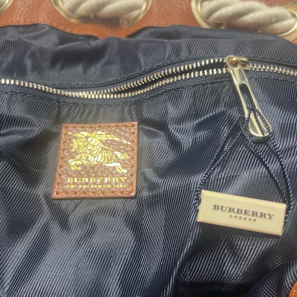 Burberry Nautical Rope Pattern Women's Bag - Picture 2 of 8